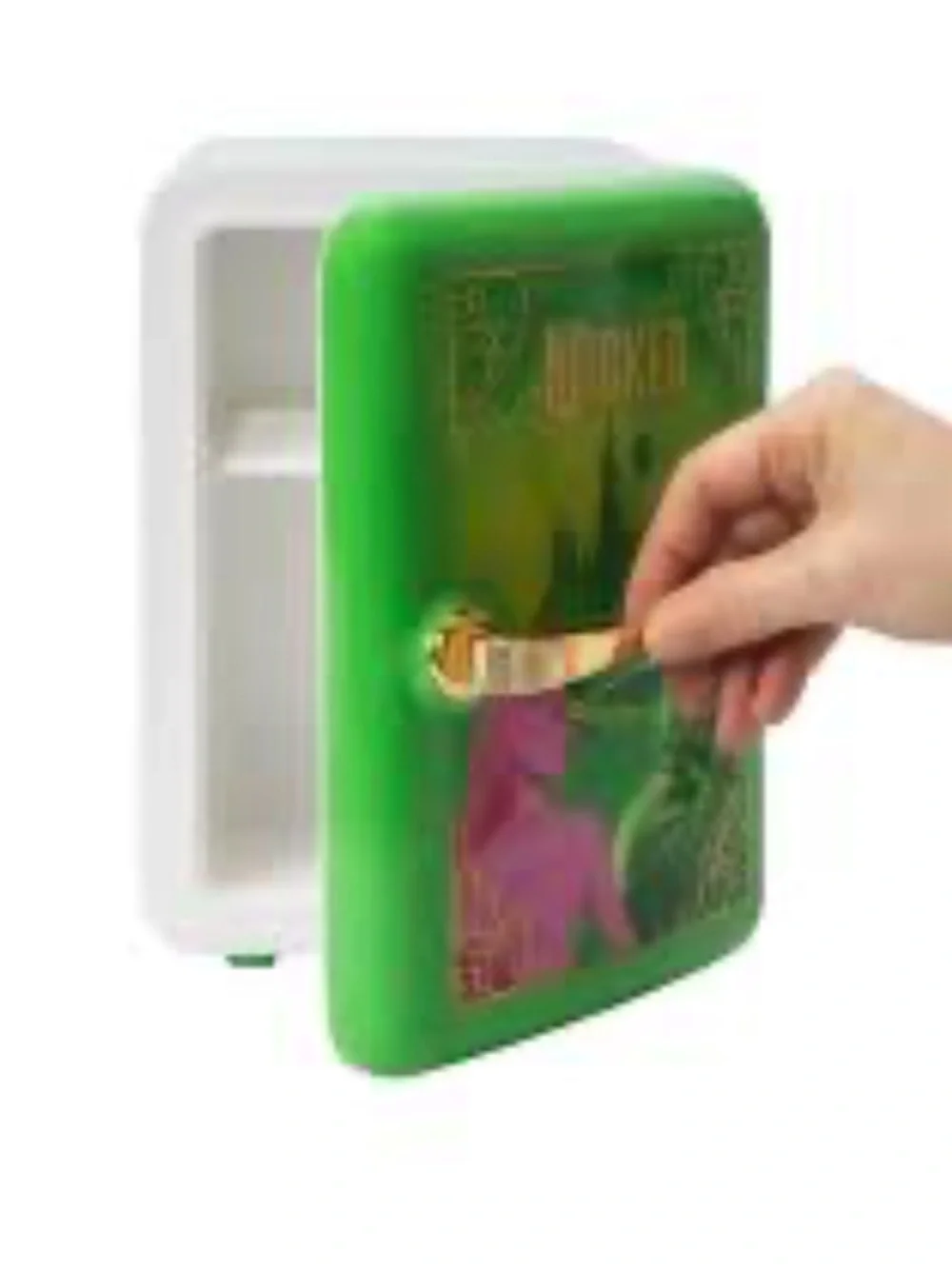 Wicked mini makeup fridge Glinda Green